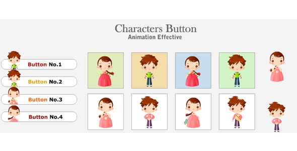 Characters Button