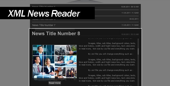XML News Reader