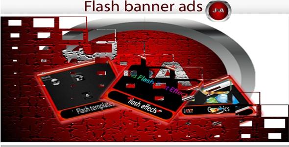Flash banner ad