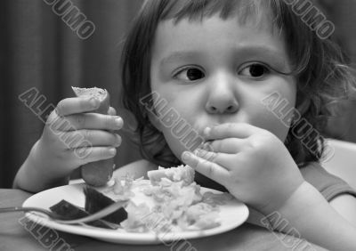 Sausage with macaroni