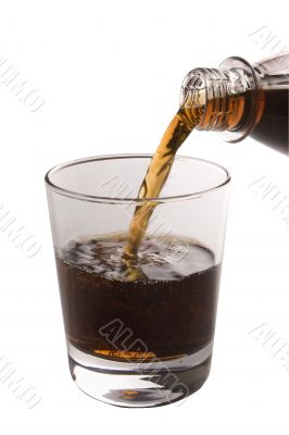 Pouring beverage