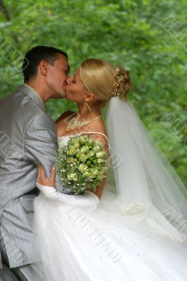 Newly-married couple