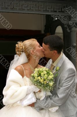 Newly-married couple