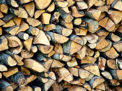 Close-up of firewood