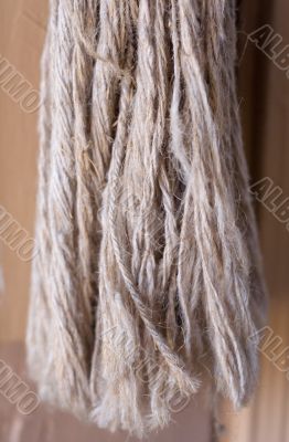 Tassel made from natural string