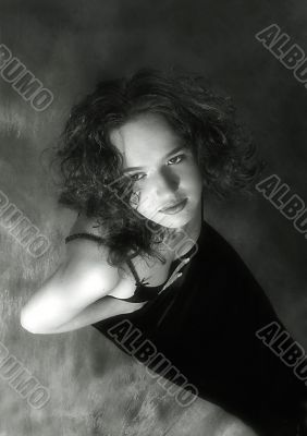 Portrait of the young girl