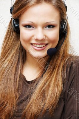 pretty customer girl