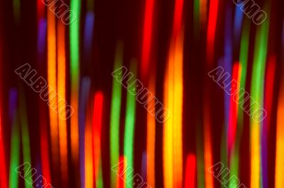 colored light motion blurs