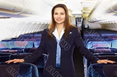 air hostess/stewardess