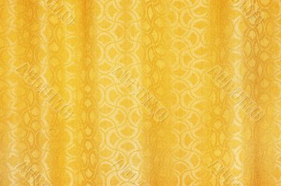 golden curtain textured background