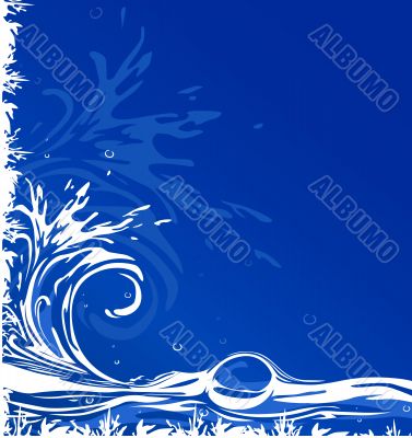 Water background