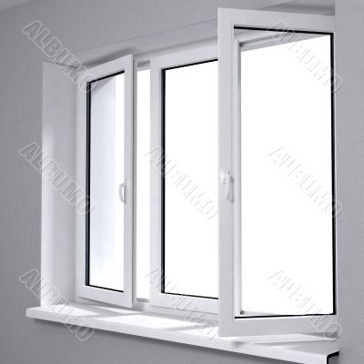 New plastic window