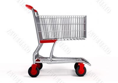 Shopping cart with clipping path 2