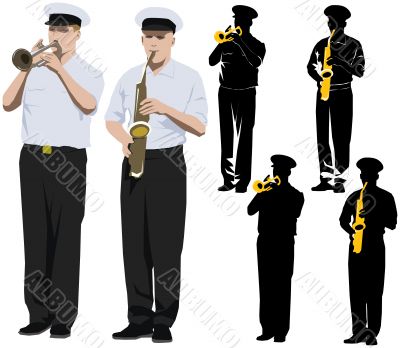 Military musicians