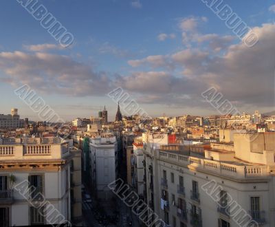 Panorama of Barcelona