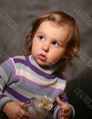 Daddy and two daughters