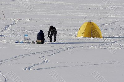 Winter fishing