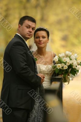 Newly-married couple