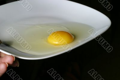 Crude egg