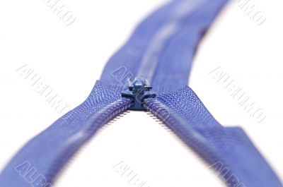object on white:zipper