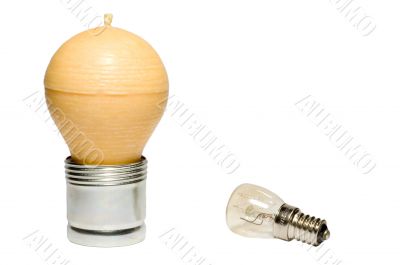 Likeness the lamp