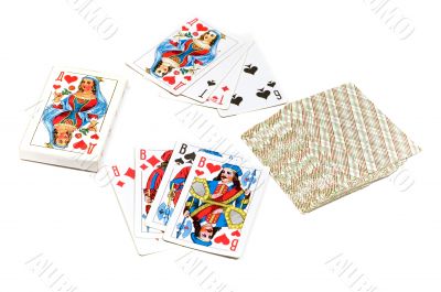 playing cards