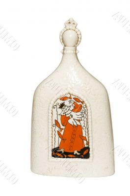 Russian souvenir bottle