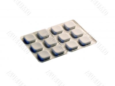 Packing of tablets