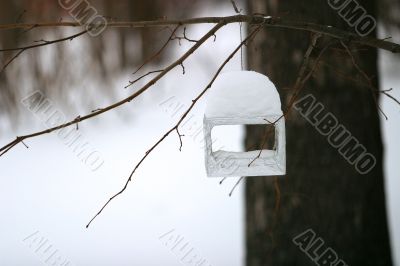 Dining room for birds