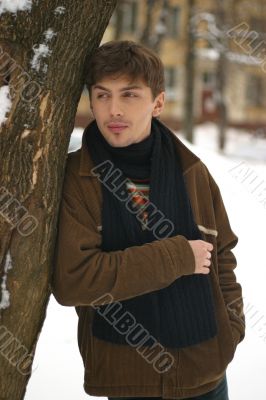 Portrait in the winter