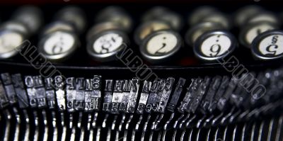 old typewriter