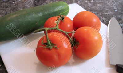 Vine tomatoes