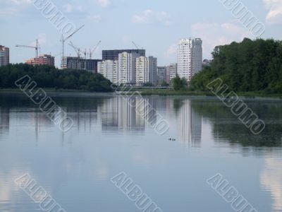 reflection of the city reflection of the city