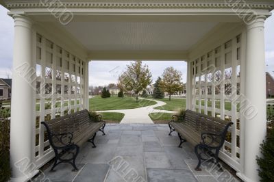 Gazebo in the park