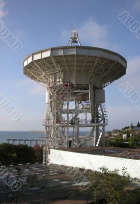 Large radio-telescope in Katsively, Crimea