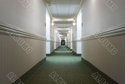 Hotel hallway