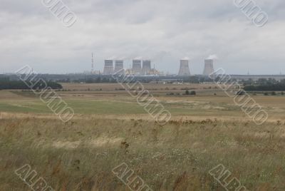 Atomic power plant near Rovno, Kuznetsovsk