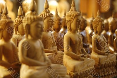 Wooden Buddhas Wooden Buddhas