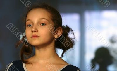 Portrait with reflection