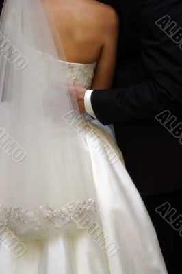 Newly-married couple