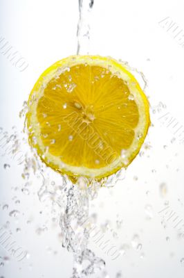 Half lemon wash