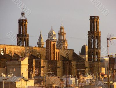 Barcelona. Cathedral Sta. Maria del Mar