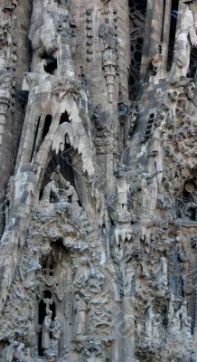 Barcelona. Cathedral Sagrada Familia