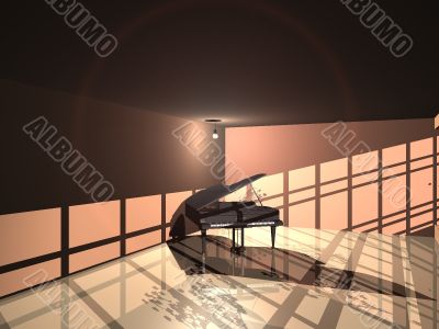 grand piano