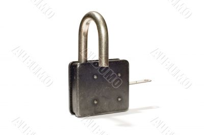 padlock with key