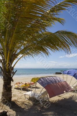 Beach on island Margarita, Venezuela