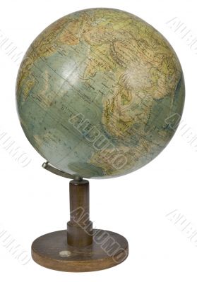Globe, communications, map