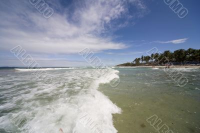Beach on island Margarita, Venezuela