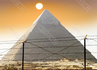 Desert, Egypt, river, sand, plane