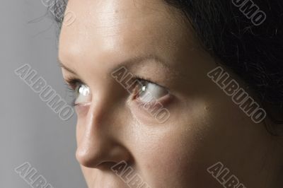 body, color, cornea, eye, eyeball, eyebrows